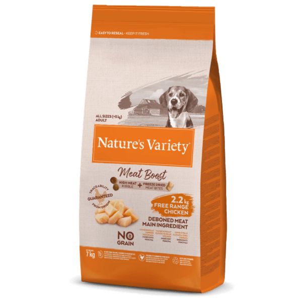 Picture of Natures Variety Dog - Meat Boost Chicken 7kg