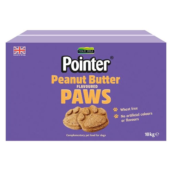Picture of Pointer Peanut Butter Flavoured Paws 10kg