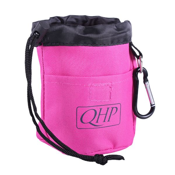 Picture of QHP Treat Bag Fuchsia / Navy
