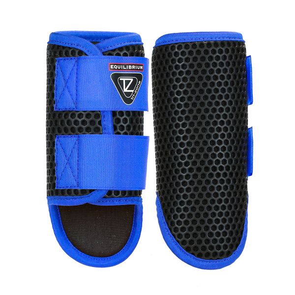 Picture of Equilibrium Tri-Zone Brushing Boots Black / Royal Blue