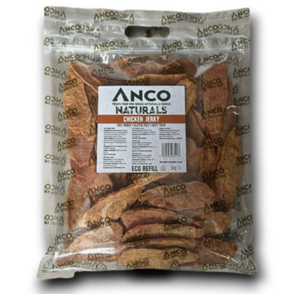 Picture of Anco Naturals Chicken Jerky Eco-bag 1kg
