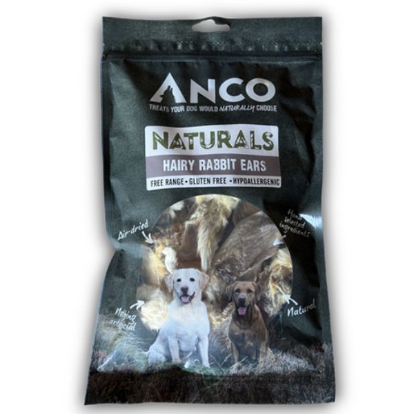 Picture of Anco Naturals Hairy Rabbit Ears 100g