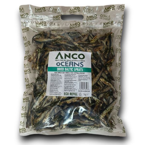 Picture of Anco Oceans Dried Sprats Eco-Bag 1kg