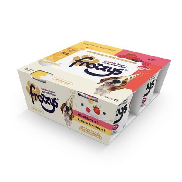 Picture of Frozzys 4pk Celebration Yoghurt For Dogs