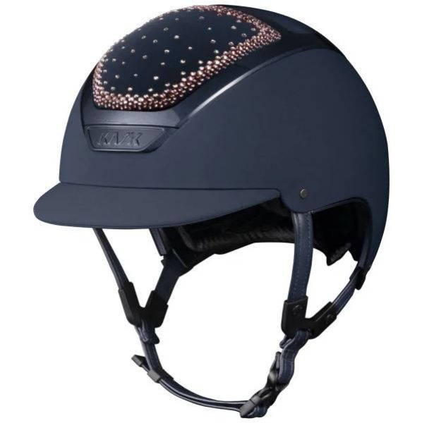 Picture of Kask Dogma Chrome In-Out Crystal Navy/Navy/Vintage Rose 56cm