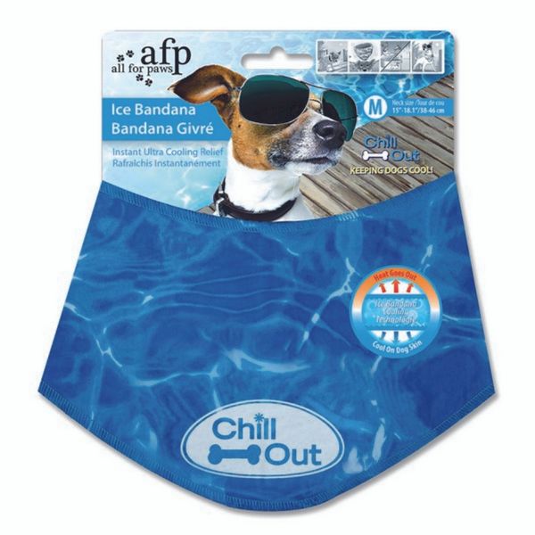 Picture of All For Paws Chill Ice Bandana Medium