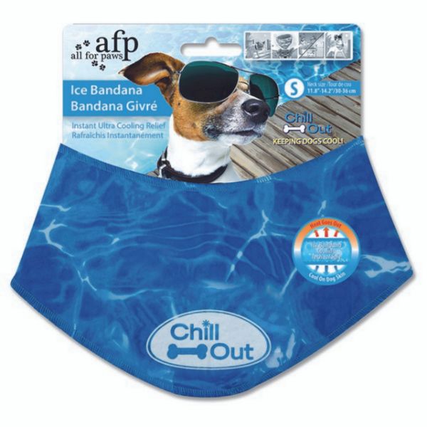 Picture of All For Paws Chill Ice Bandana Small