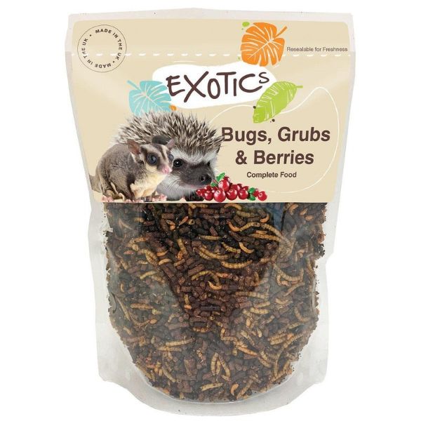 Picture of Natures Grub Bugs, Grubs & Berries 600g