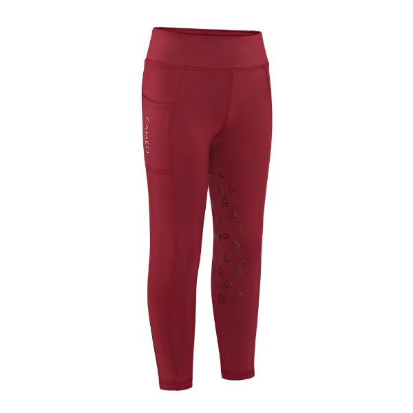 Picture of Cameo Core Junior Tights Crimson