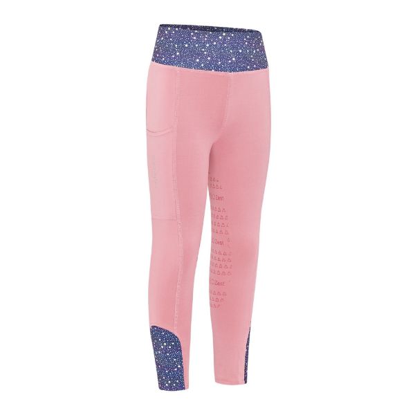 Picture of Cameo Junior Zest Riding Tights Pink Stars