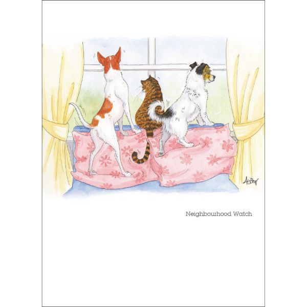 Picture of Alisons Animals Card - Neighbourhood Watch