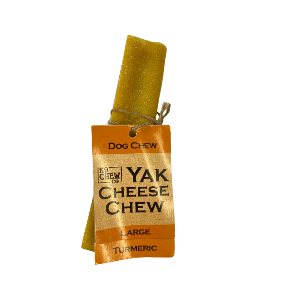 Picture of The Yak Cheese Chew Co. Dog Chew Turmeric Large