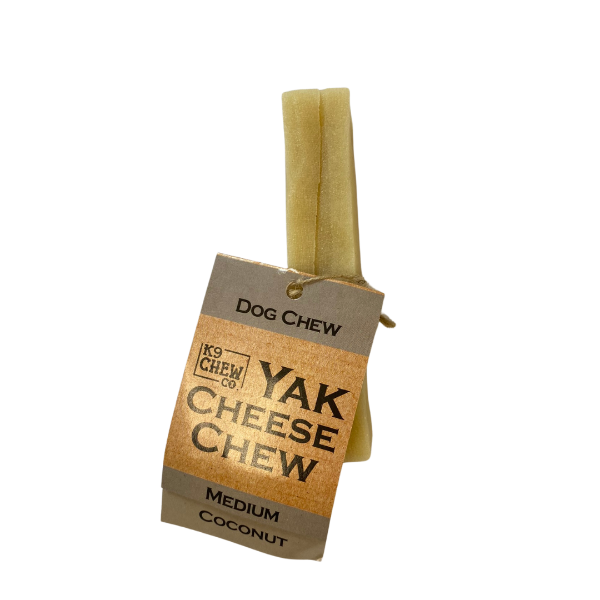 Picture of The Yak Cheese Chew Co. Dog Chew Coconut Medium