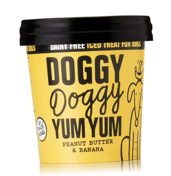 Picture of Doggy Doggy Yum Yum Peanut Butter & Banana Iced Treat 120ml