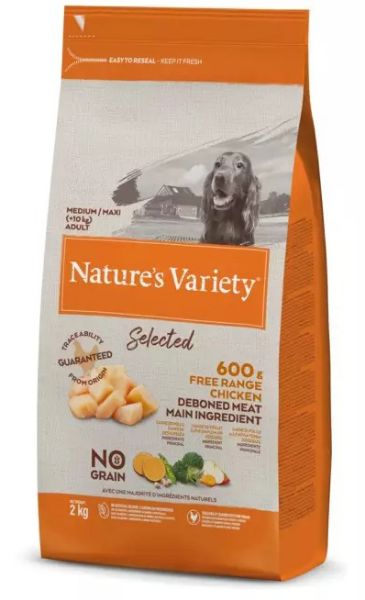 Picture of Natures Variety Dog - Selected Medium/Maxi Adult Chicken 2kg