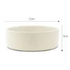 Picture of Scruffs Icon Food Bowl 15cm Cream