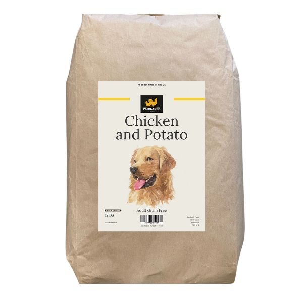 Picture of Fairlands Farm Adult Working Dog Grain Free Chicken & Potato 12kg