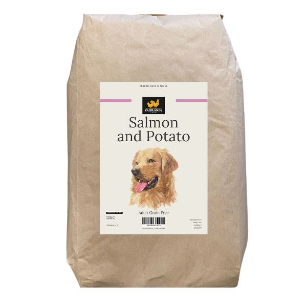 Picture of Fairlands Farm Adult Working Dog Grain Free Salmon & Potato 12kg