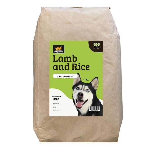 Picture of Fairlands Farm Adult Working Dog Wheat Free Lamb & Rice 12kg