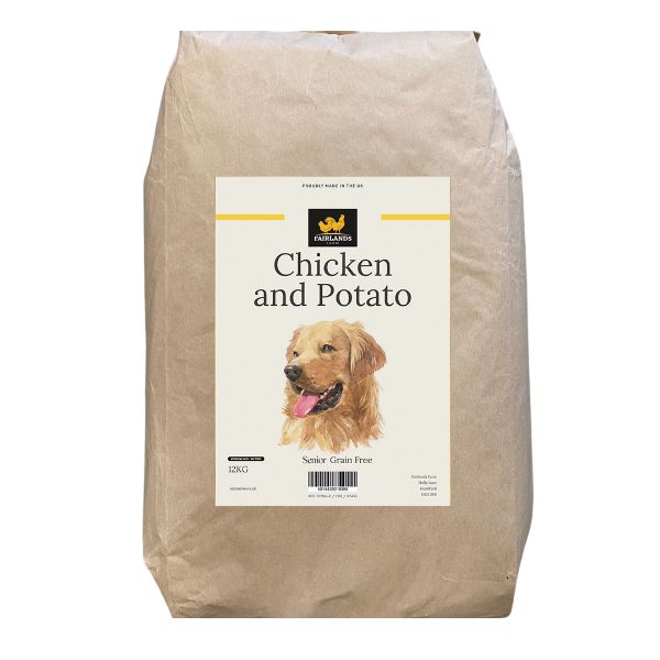 Picture of Fairlands Farm Senior Working Dog Grain Free Chicken & Potato 12kg