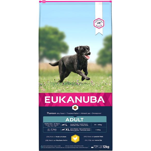 Picture of Eukanuba Adult Large Breed Chicken 12kg