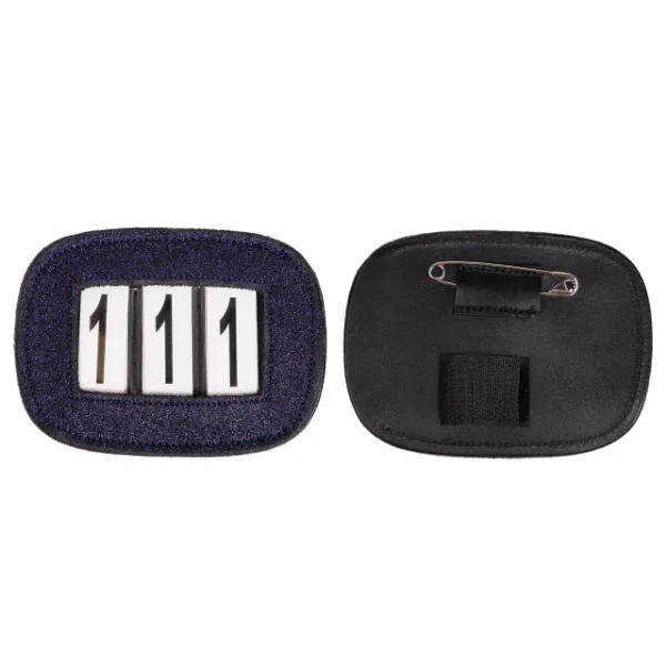 Picture of QHP Number Holder Shine Navy