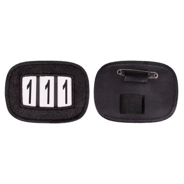 Picture of QHP Number Holder Shine Black