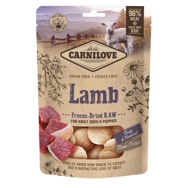 Picture of Carnilove Freeze Dried Raw Treats - Lamb 60g