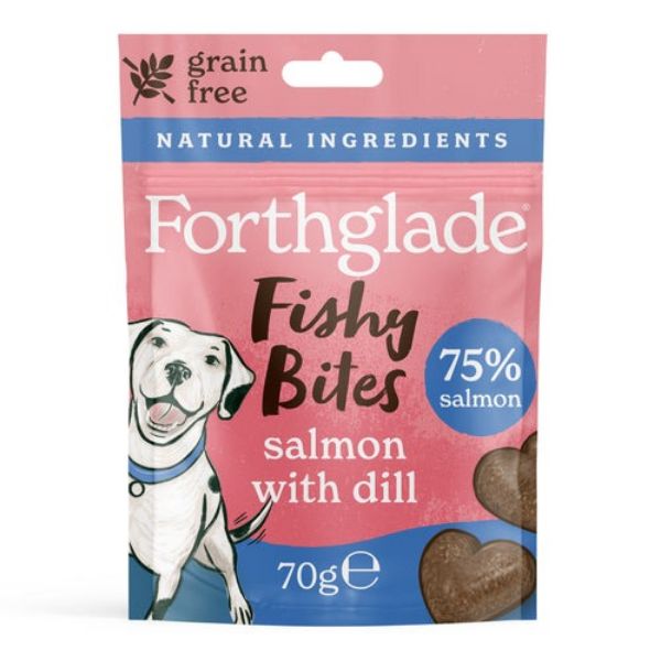 Picture of Forthglade Fishy Bites Salmon With Dill 70g