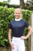 Picture of Hy Equestrian Adults Lettie Show Shirt Navy