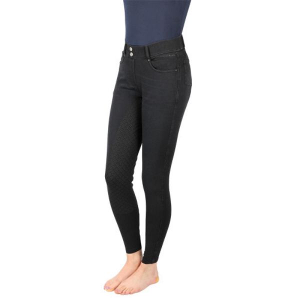 Picture of Hy Equestrian Elevate Denim Breeches Black