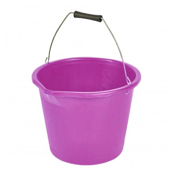 Picture of 3 Gallon Stable Bucket Pink