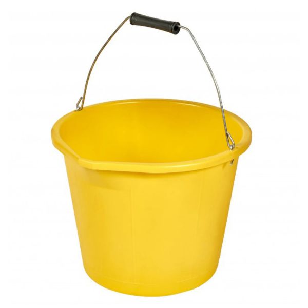 Picture of 3 Gallon Stable Bucket Yellow