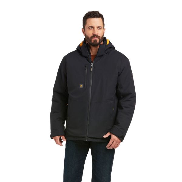 Picture of Ariat Mens Rebar Storm Fighter 2.0 H20 Jacket Black