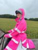 Picture of Equicoat Reincoat Lite Adults Hi Vis Pink