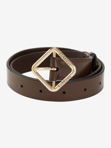 Picture of Le Mieux Cleo Leather Belt Brown Small