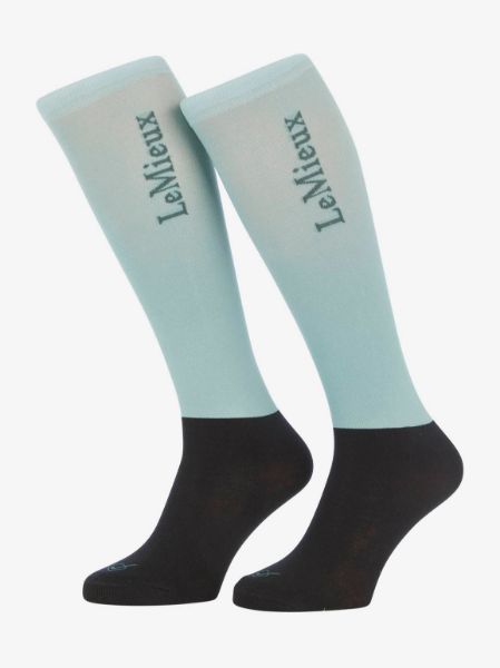 Picture of Le Mieux Competition Socks 2 Pack Glacier Large UK 8 - 12