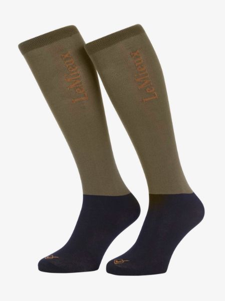 Picture of Le Mieux Competition Socks 2 Pack Alpine Medium UK 4 - 7.5