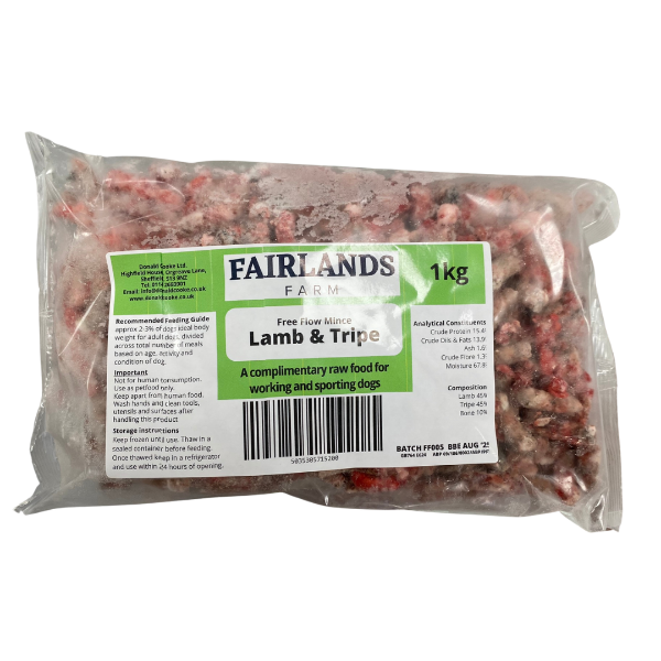 Picture of Fairlands Farm Lamb & Tripe Mince 1kg