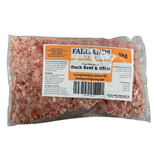 Picture of Fairlands Farm Duck, Beef & Offal Mince 1kg