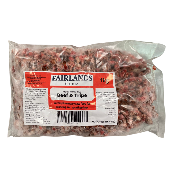 Picture of Fairlands Farm Beef & Tripe Mince 1kg