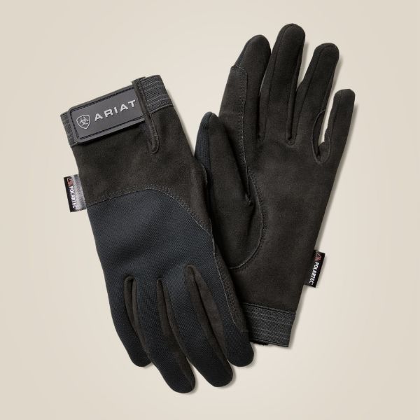 Picture of Ariat Insulated Tek Grip Gloves Black