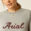 Picture of Ariat Womens Benicia Sweatshirt Heather Grey