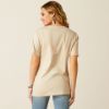 Picture of Ariat Womens Keep Walkin' Cowboy T-Shirt Natural