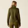 Picture of Ariat Womens Tek Team 1/2 Zip Sweatshirt Winter Moss