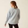 Picture of Ariat Youth Benicia Sweatshirt Cerulean Heather