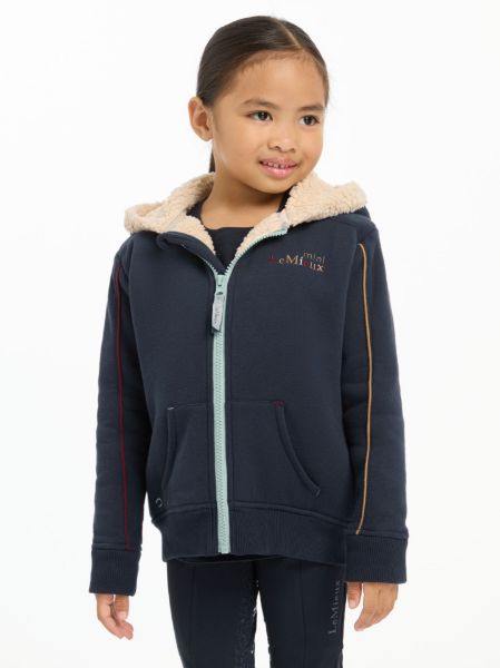 Picture of Le Mieux Mini Charlie Lined Hoodie Navy