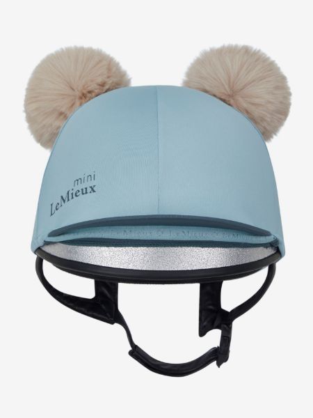 Picture of Le Mieux Mini Double Pom Hat Silk Glacier