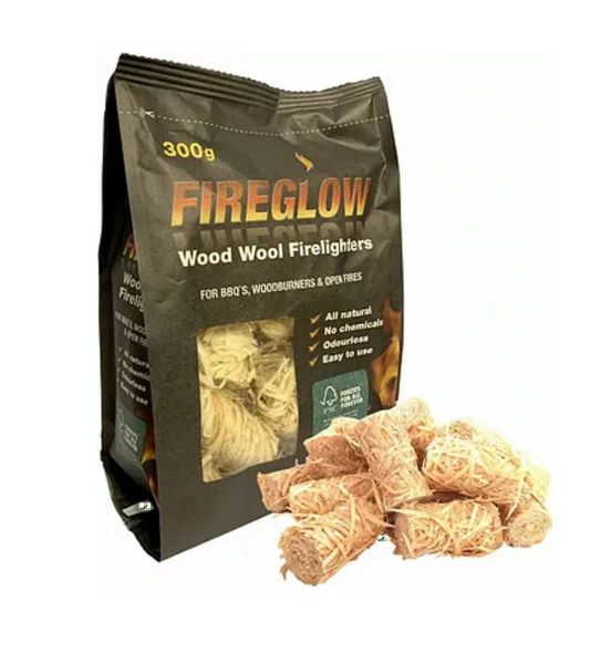 Picture of Fireglow Wood Wool Firelighters 300g