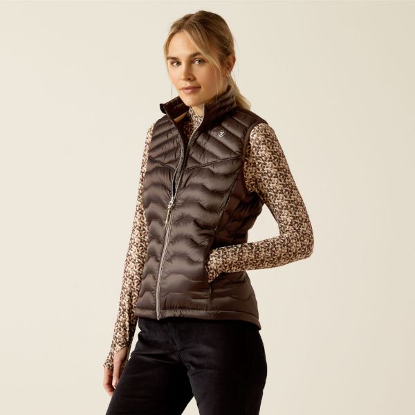 Picture of Ariat Womens Ideal Down Vest Mole